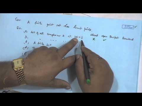 Mod-08 Lec-10 Various properties of open set, closure of a set