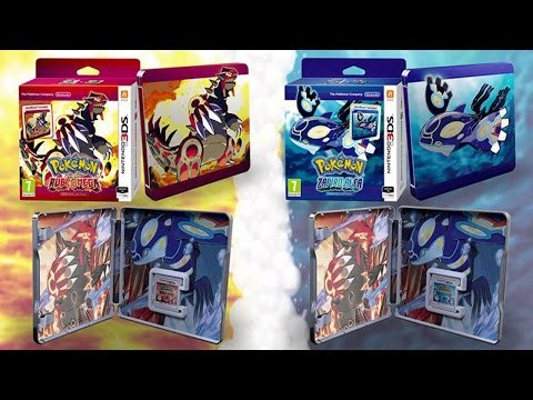 Unboxing Steelbox Pokémon Omega Ruby & Alpha Sapphire Limited Edition