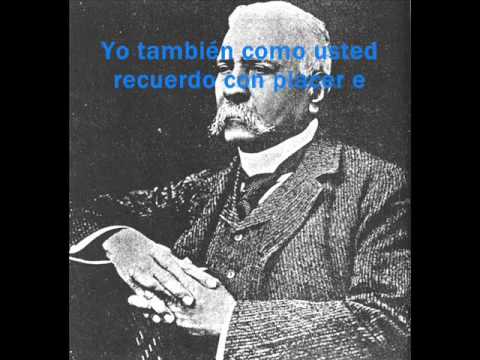 Mensaje de Voz Porfirio Diaz 1909 a Thomas Alva Edison