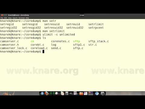 Core dump Analysis for Linux Application Debugging - Part1 (www.knare.org)