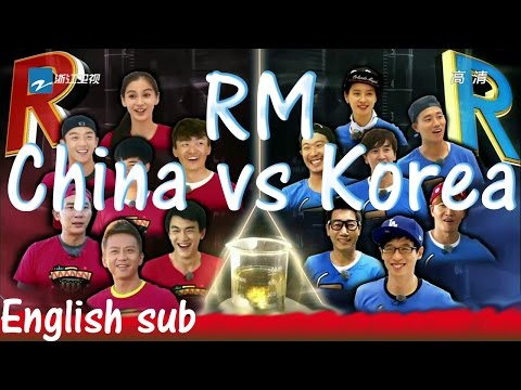 Running Man Korea vs Running Man China English subtitle