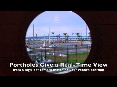 Magical Video Porthole in Inside Stateroom on the Disney Dream