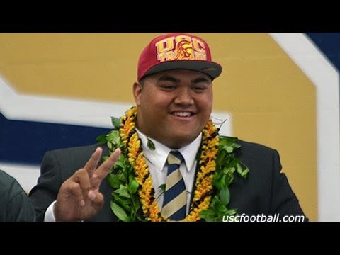 Four-star OL Damien Mama picks the USC Trojans