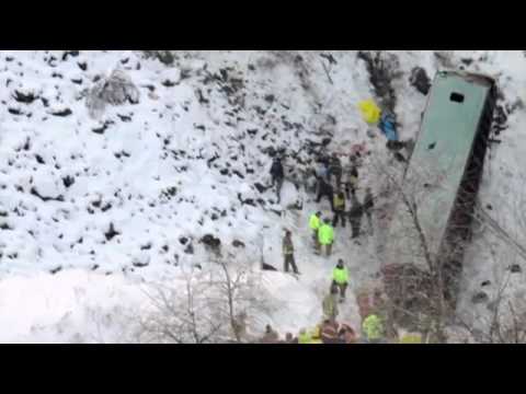 BREAKING NEWS : Nine people dead in bus crash near Pendleton Oregon