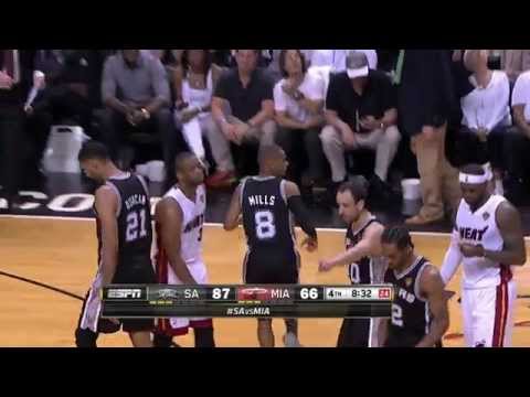 Patty Mills Scores 14 Points in the Spurs' Game 4 Win