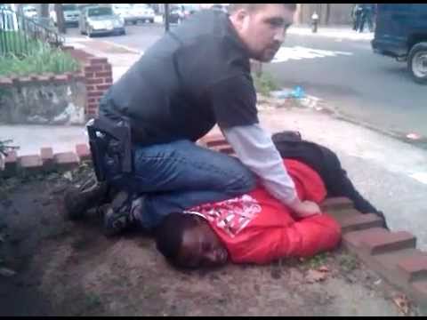 Police brutality or justified force south jamaica queens oct,7,2010.3GP