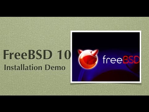 FreeBSD 10 Installation Screencast