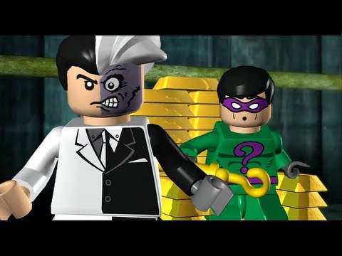 LEGO Batman The Videogame - All Villain Boss Fights (All 15 Hero Mission Boss Fights)