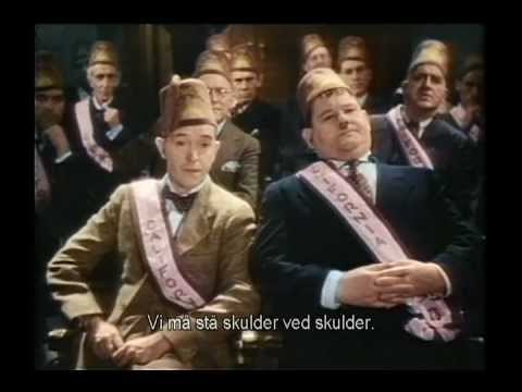 Sons Of The Desert - Stan Laurel and Oliver Hardy(Danish lyrics)