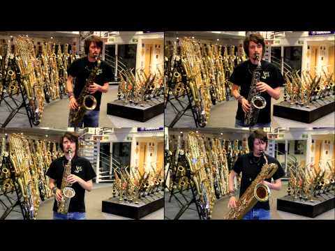 Cee Lo Green - Forget You - Alto, Tenor, Baritone Saxophone