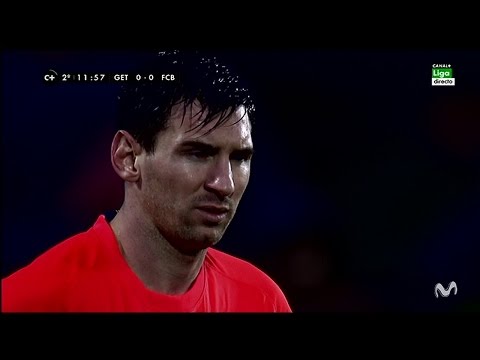 Lionel Messi vs Getafe • La Liga • 13/12/14 [HD]