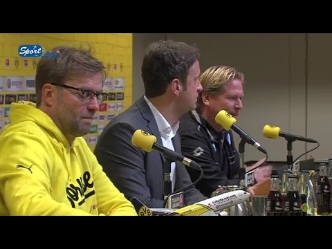 Pressekonferenz nach Borussia Dortmund - TSG 1899 Hoffenheim 1:0