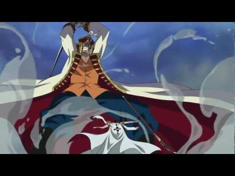 One Piece - Whitebeard vs vice-admiral John Giant - HD