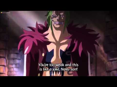 Full fight + HD  Bartolomeo Vs Vice Admiral Maynard + Bartolomeo's Introduction    One Piece