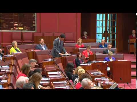 Senator Ludlam asks questions in parliament about cuts to the ABC and SBS