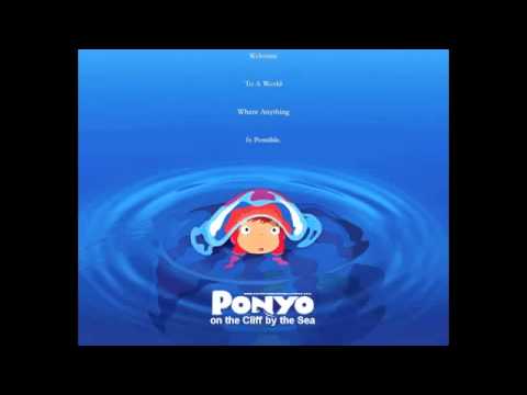 Ponyo on the Cliff by the Sea (Full Japanese Theme Song)