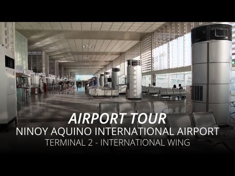 Ninoy Aquino International Airport (NAIA) Terminal 2 - International Wing Airport Tour