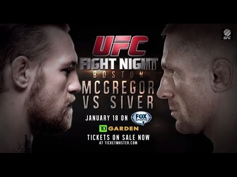 Fight Night Boston: McGregor vs. Siver - Tickets on Sale Now!