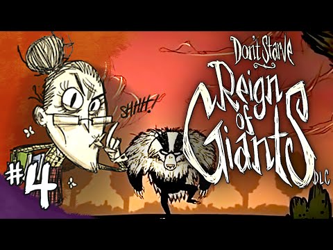 Don't Starve (Reign of Giants DLC - Wickerbottom) - Part 4 - Midnight Gardening