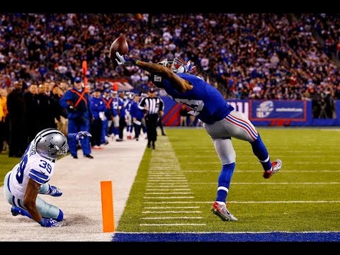 Odell Beckham Jr. Amazing Catch Giants Vs Cowboys!