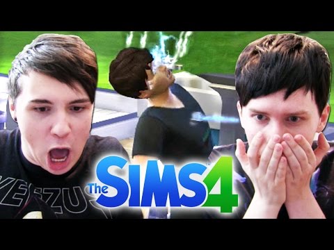 DIL NEARLY DIES - Dan and Phil Play: Sims 4 #5