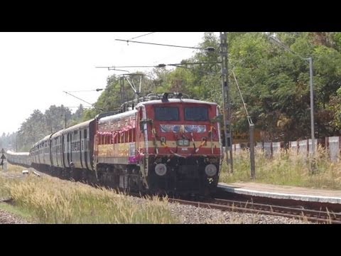 India's Longest Daily Train Kerala Express :)