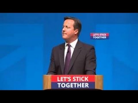 [Great Speech] David Cameron to Scottish people: It's not a trial separation, it's a painful divorce