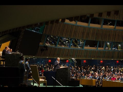 President Obama Addresses the United Nations General Assembly