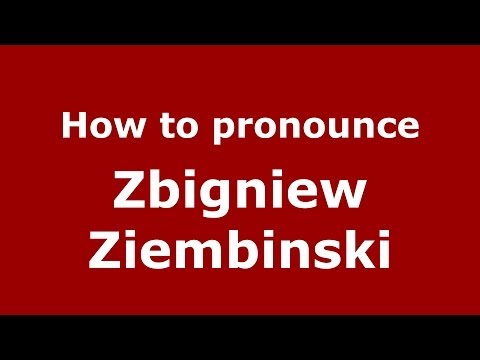 How to pronounce Zbigniew Ziembinski (Brazilian/Portuguese) - PronounceNames.com