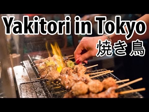 Eating Japanese Yakitori on Tokyo's Memory Lane (Piss Alley)