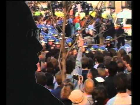 London Poll Tax Riot Documentary 1990 - The Battle of Trafalgar FULL