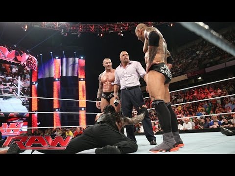 The Shield competes in a 11-on-3 Handicap Match: Raw, April 14, 2014