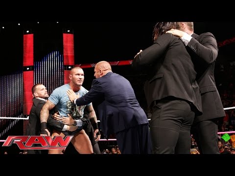 Randy Orton defies The Authority: Raw, October 27, 2014