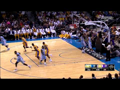 October 6, 2014 - Nuggets vs. Lakers - Team Highlights