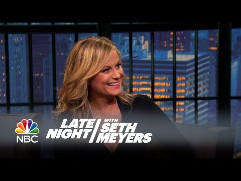 Amy Poehler Does Not Remember Meeting Seth - Late Night with Seth Meyers