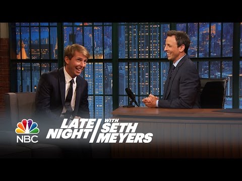 Jack McBrayer and Seth Go Way Back - Late Night with Seth Meyers