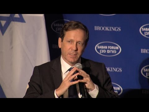 Saban Forum 2014 - A Conversation with Isaac Herzog