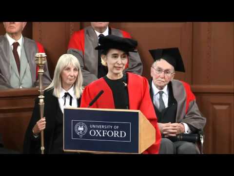 Aung San Suu Kyi's Speech at University of Oxford, 20 June 12