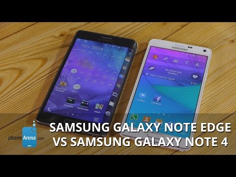 Samsung Galaxy Note Edge vs Samsung Galaxy Note 4