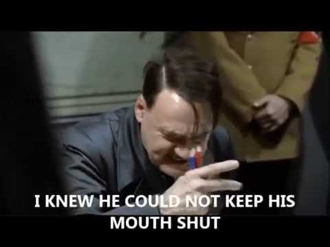 Hitler Finds Out Field Marshal Gruber Spilled the Beans