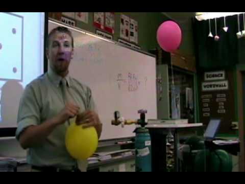 Helium and Sulfur Hexafluoride Demo