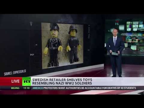 Nazi Surprise: Toy soldiers resemble Hitler's troops in Swedish mall