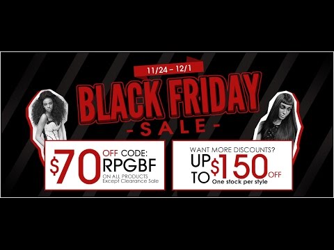 RPGShow Black Friday Sale UP TO $150 off NOV.24-DEC.1, 2014!!!