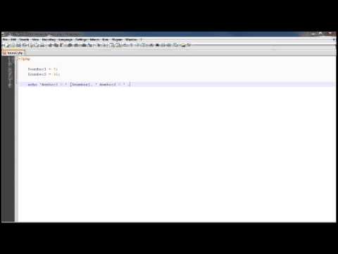 PHP - Tutorial 2