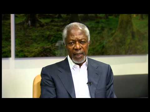 Former UN head Kofi Annan 