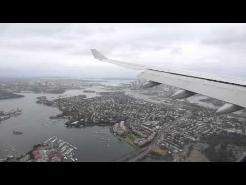 LANDING AT SYDNEY AIRPORT