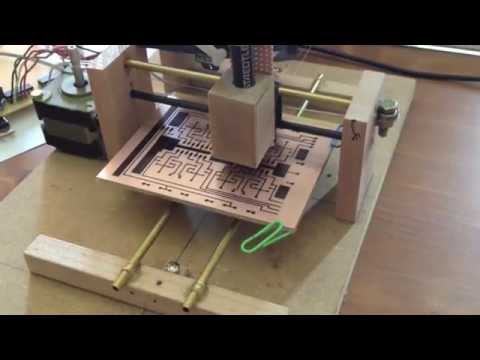 Direct ink to PCB CNC Plotter