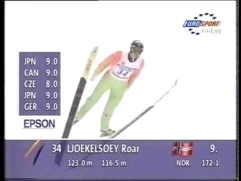 Roar Ljoekelsoey - Hakuba 1997 - 1st & 2nd round