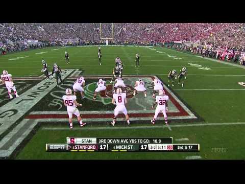 2014 Rose Bowl: #5 Stanford Cardinal vs. #4 Michigan State Spartans