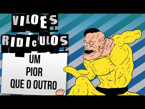 TOP 10 VILÕES MAIS RIDÍCULOS DOS QUADRINHOS | Ei Nerd